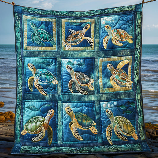Sea Turtles WO2408031CL Quilt