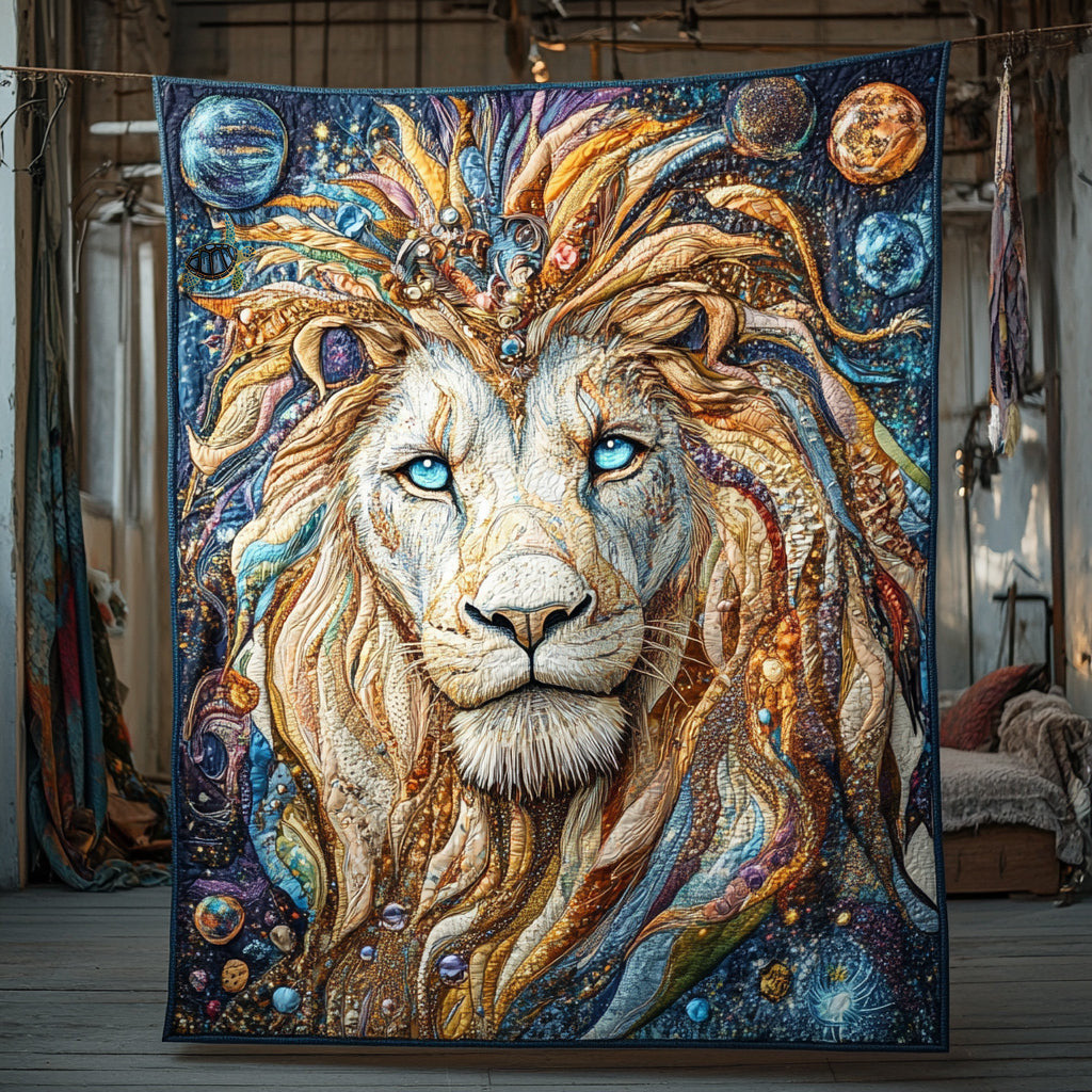 Lion King Of The Galaxy WU0611004CL Quilt