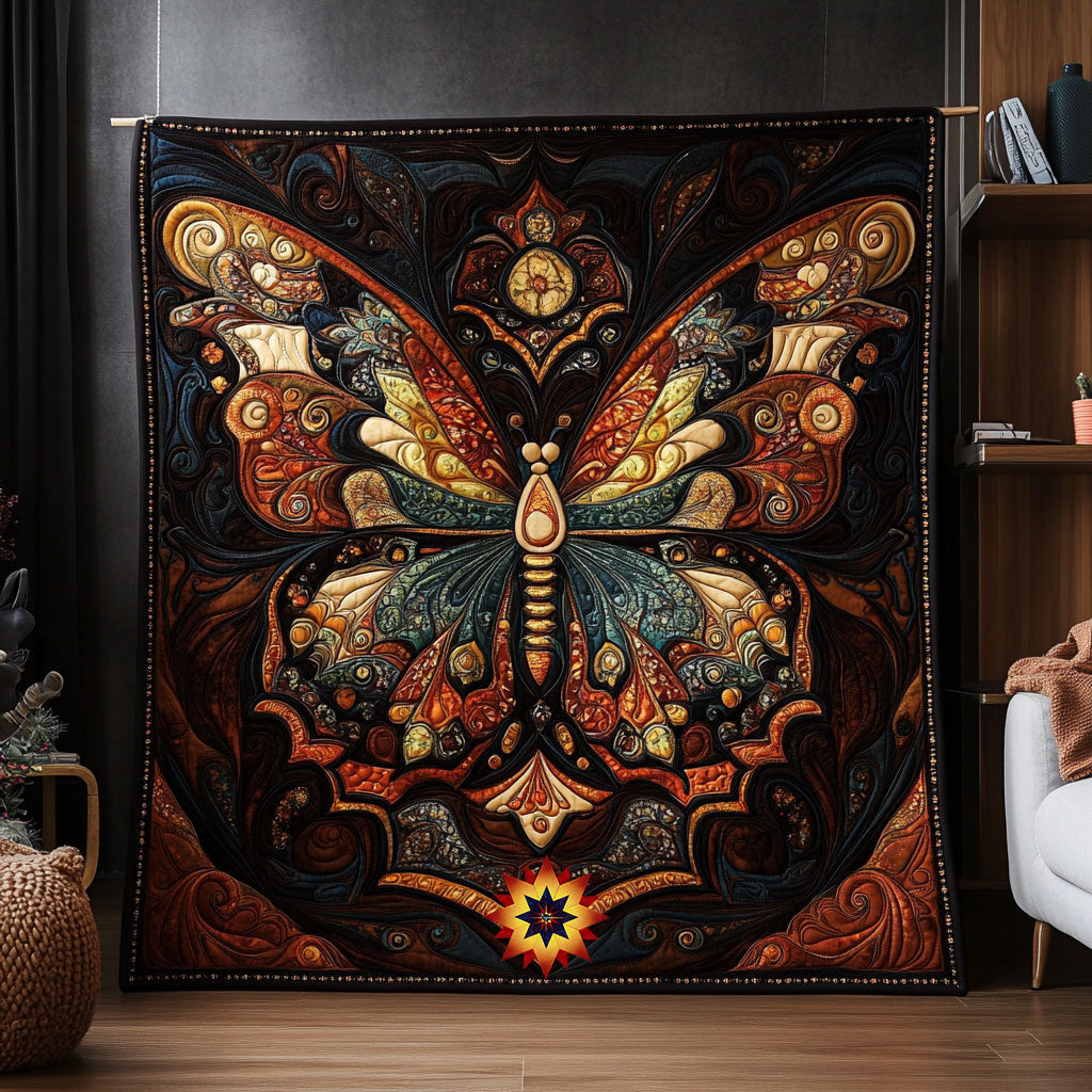 Mandala Butterfly WX2610017CL Quilt