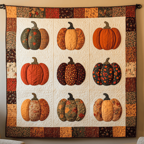 Pumpkin Lovers XR2009013CL Quilt