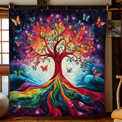 Colorful Tree Of Life WY1812009CL Quilt