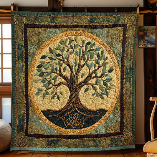 Celtic Tree WX1112010CL Quilt