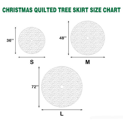 Christmas Gifts Christmas Quilted Tree Skirt NCU0NT1355