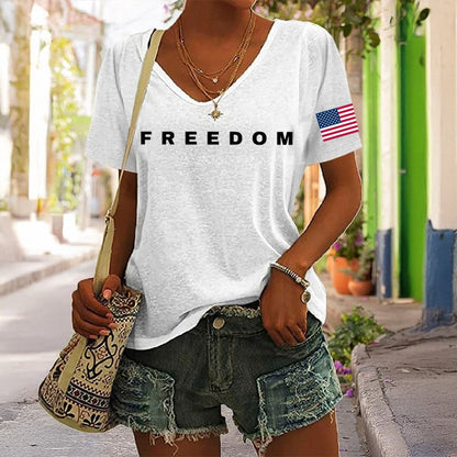 Freedom T-Shirt Charlie Kirk Shirt Freedom Shirt Charlie Gifts For Wife