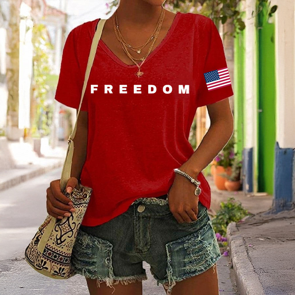 Freedom T-Shirt Charlie Kirk Shirt Freedom Shirt Charlie Gifts For Wife