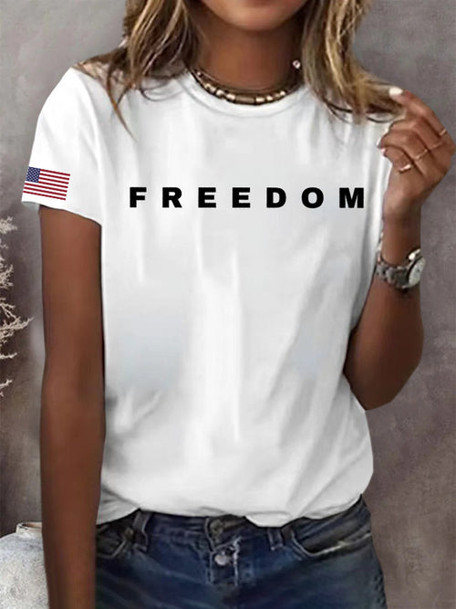 Freedom T-Shirt Charlie Kirk Shirt Freedom Shirt Charlie Gifts For Wife