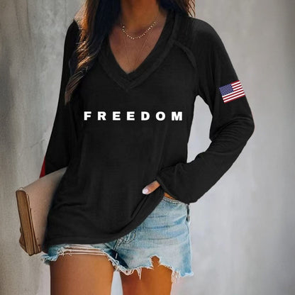 Freedom Shirt Charlie Kirk Turning Point USA Clothing Charlie Kirk Merch Gifts For Trump Lovers