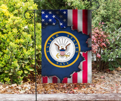 United States Navy American Flag USN Emblem Patriotic Flags For Sale 4th Of July Home Decor