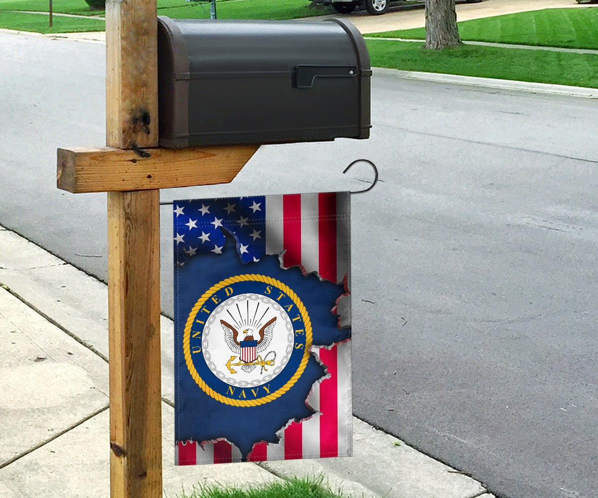 United States Navy American Flag USN Emblem Patriotic Flags For Sale 4th Of July Home Decor
