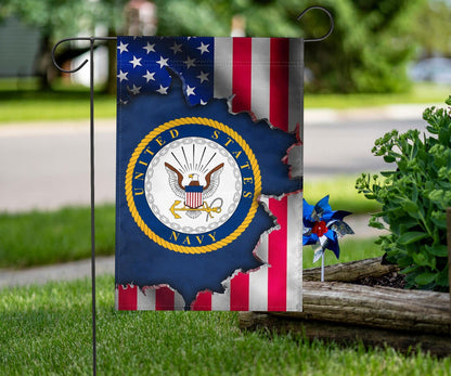 United States Navy American Flag USN Emblem Patriotic Flags For Sale 4th Of July Home Decor