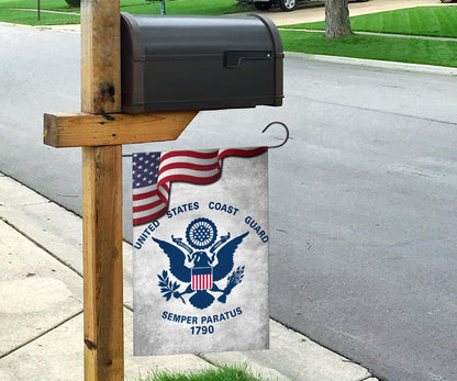 American United States Coast Guard Flag US Military Fourth Of July Decorations Outdoor