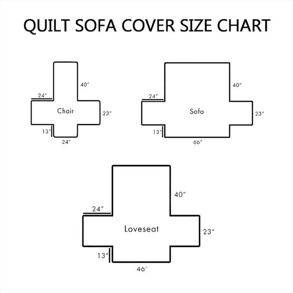 Love Paw Quilted Sofa Cover NCU0NT11193