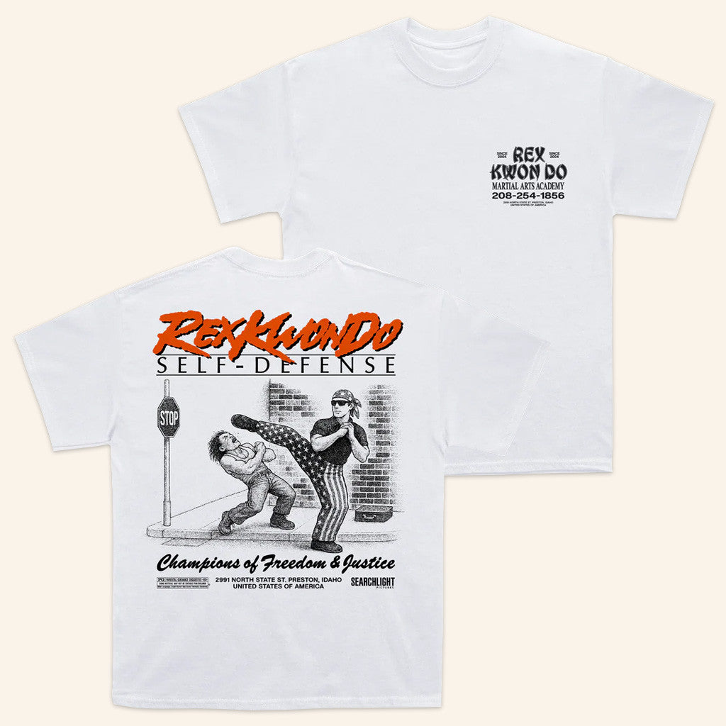 Searchlight Pictures Merch Napoleon Dynamite Rex Kwon Do T-Shirt Gifts For Dudes Gifts For Fans