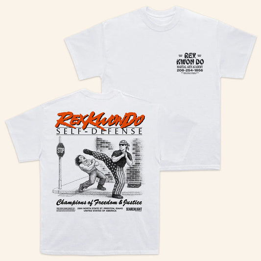 Searchlight Pictures Merch Napoleon Dynamite Rex Kwon Do T-Shirt Gifts For Dudes Gifts For Fans