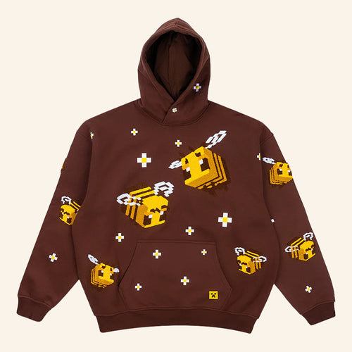 Cool Shirtz Merch Very Cool X Minecraft Hoodie Bee Hoodie Birthday Gift For Son- Mouldkingstore