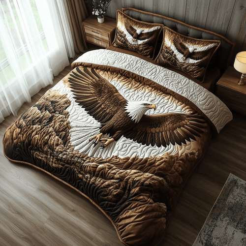 Eagle Horizon Quilted Bedding Set NCU0DV3087