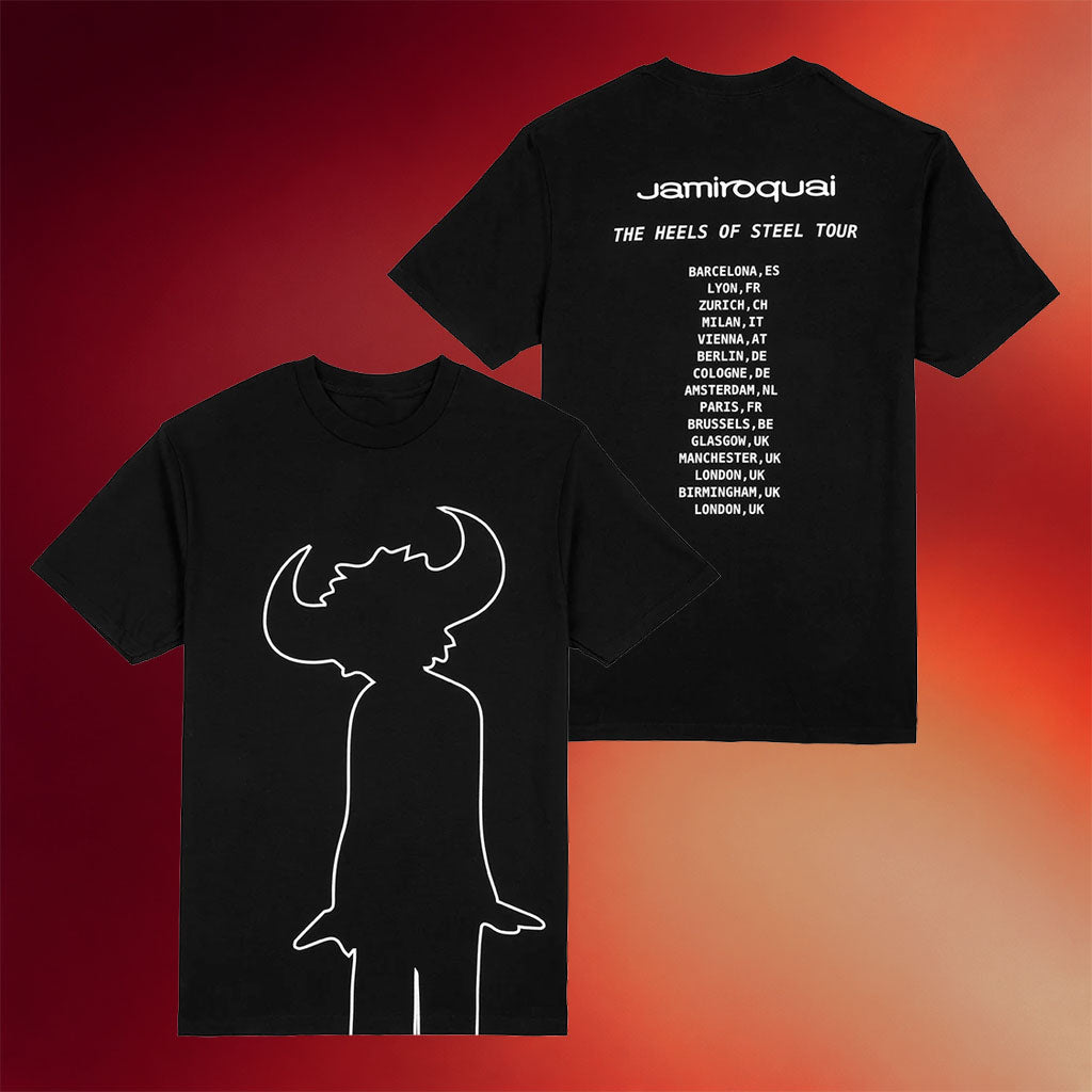 Jamiroquai Merch 2026 Heels Of Steel Buffalo Man Tour T-Shirt Jamiroquai Band Shirt Fan Gifts