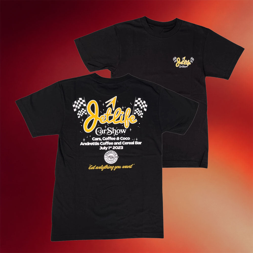 Jetlife Apparel Merch Commemorative Jet Life Car Show T-Shirt Birthday Gift For Him