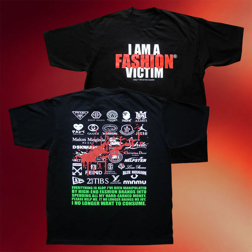 Joeyy Merch 2026 I Am A Fashion Victim T-Shirt Gift Ideas For Rap Lovers