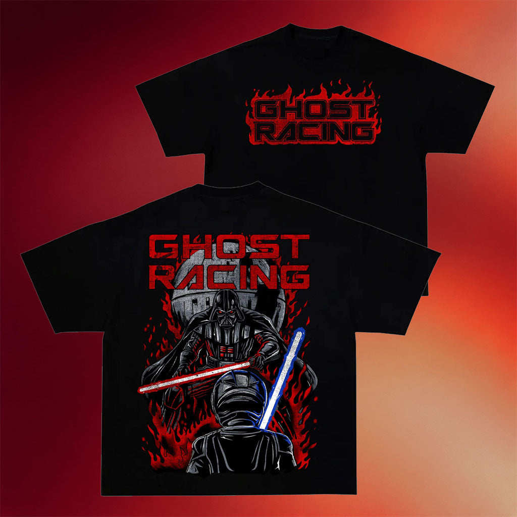 Ghost Racing Merch Darth Vader Shirt Black Birthday Gifts For Him