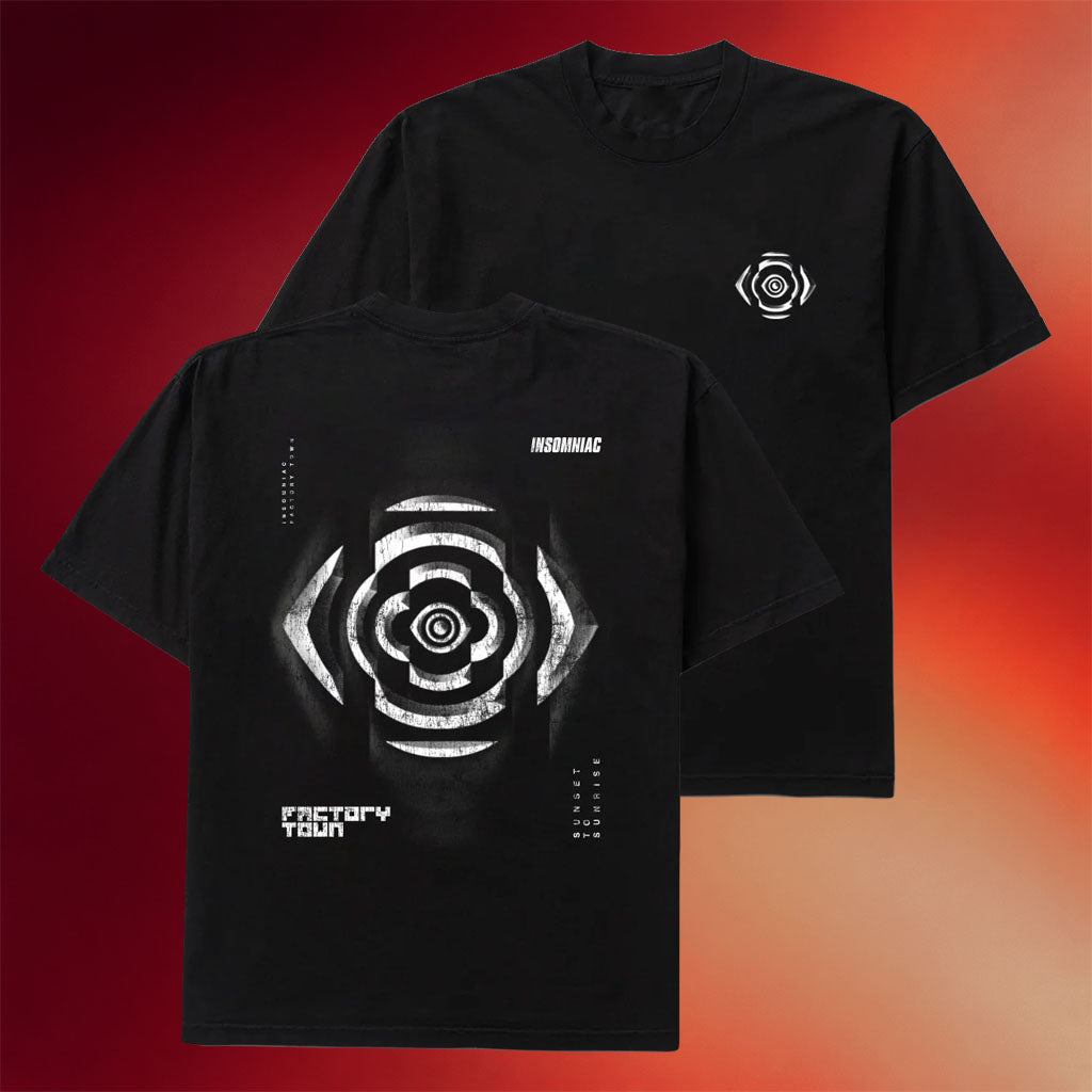 Insomniac Shop Merch 2026 Factory Town X Insomniac T-Shirt Unique Gifts For Him