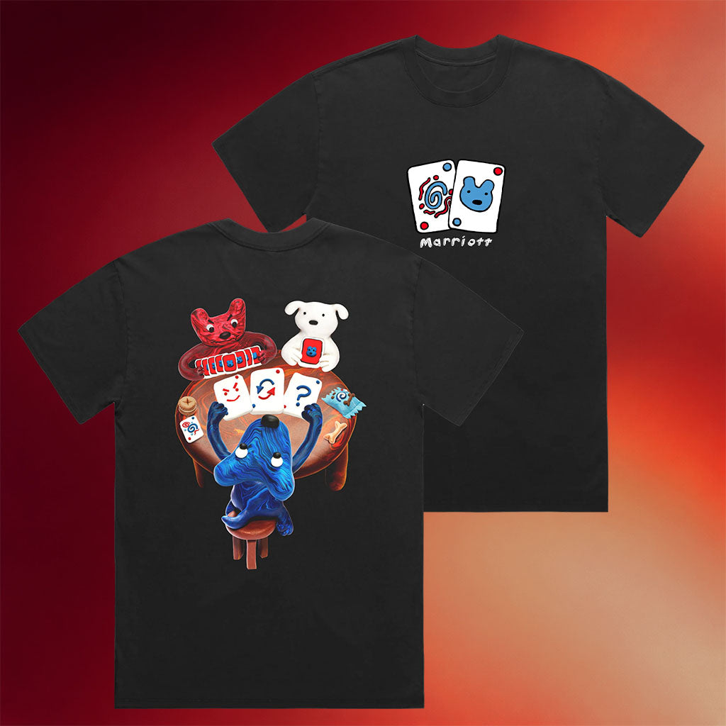James Marriott Merch James Marriott Gambling Dogs Black T-Shirt Gifts For Dudes