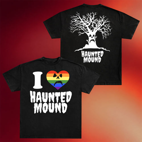 Haunted Mound Merch I Love Haunted Mound Pride Shirt Presents For Friends