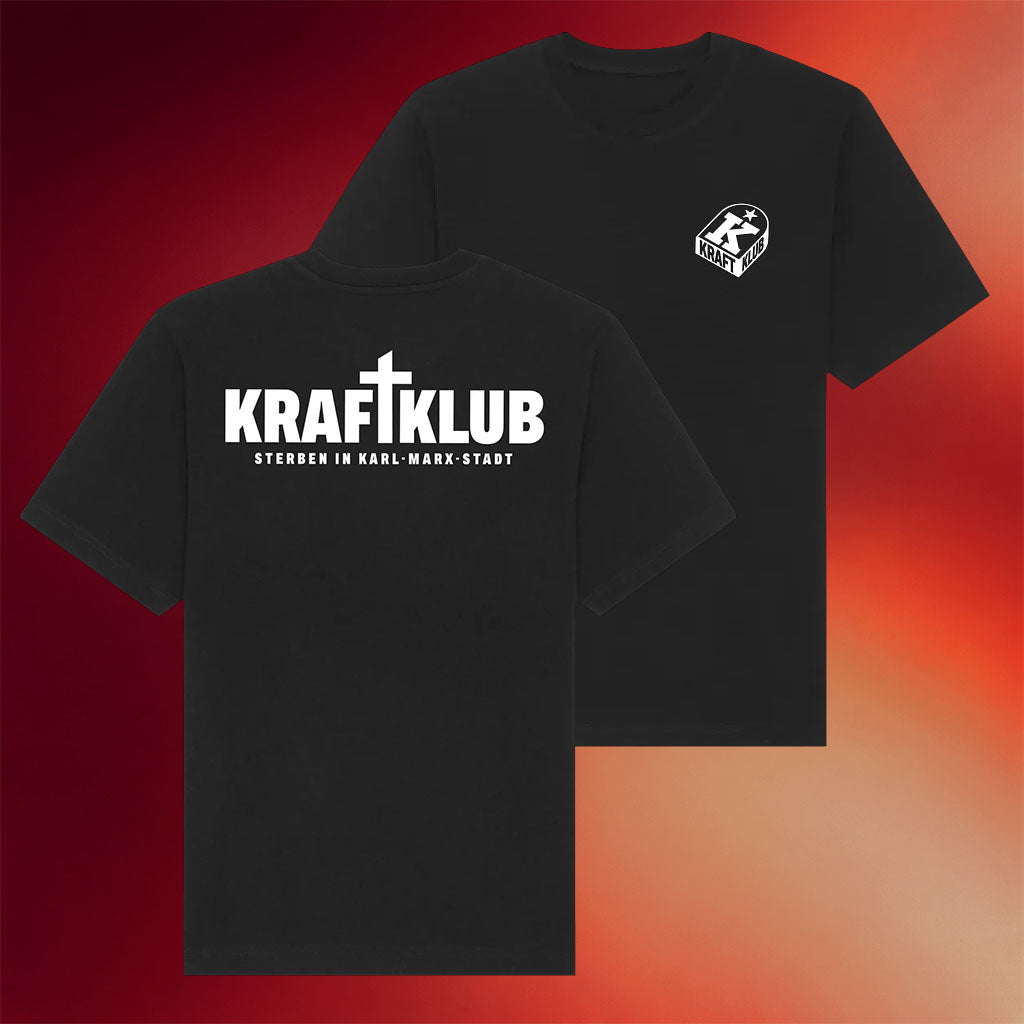 Kraftklub Merch Grabstein T-Shirt Kraftklub Shirt Birthday Gifts For Band Fans