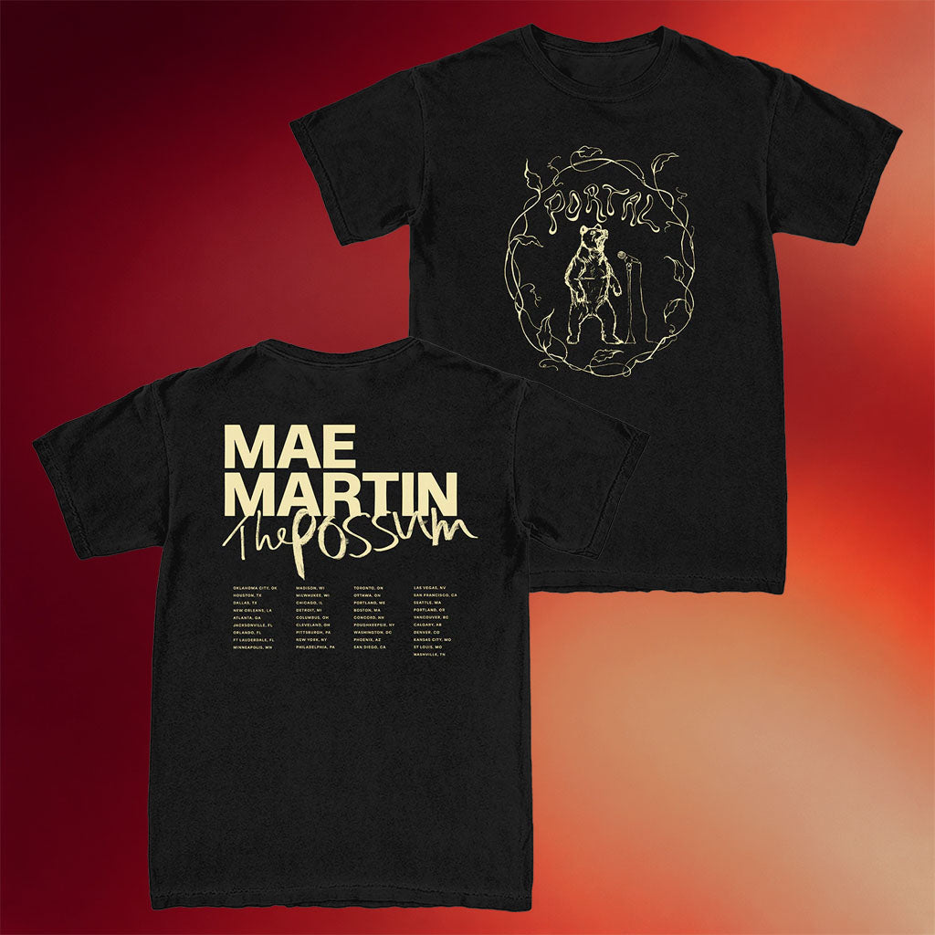 Mae Martin Merch 2026 Bear Portal Tour T-Shirt Mae Martin The Possum Shirt Gifts For Fans