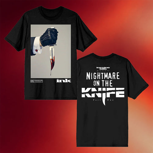 Ice Nine Kills Merch Psychos Only Nightmare On The Knife Part 1 T-Shirt Ice Nine Kills Shirt