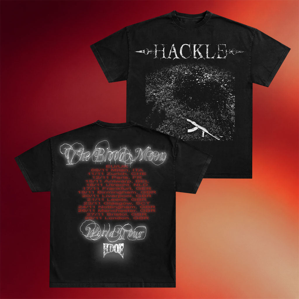 Haunted Mound Merch Hackle Blood Moon Tour T-Shirt Gift Ideas For Husband