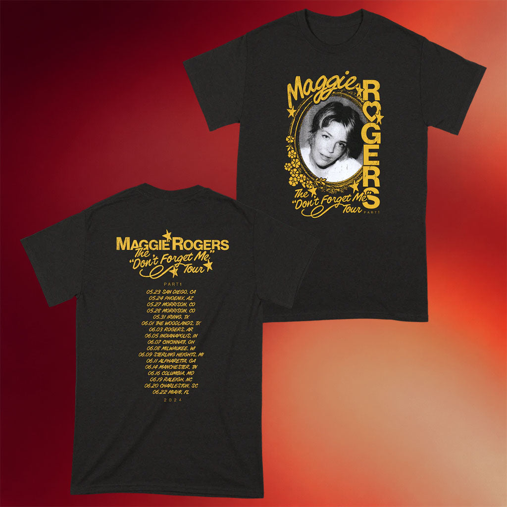 Maggie Rogers Merch The Don_t Forget Me Tour Part I T-Shirt Gifts For Music Lovers
