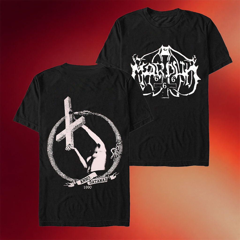 Metal Hammer Merch Marduk Cross T-Shirt Birthday Gift For Husband