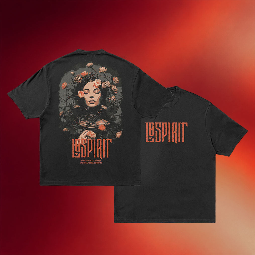 Lo Spirit Merch Roses And Thorns T-Shirt Lo Spirit Shirt Gifts For Music Lovers