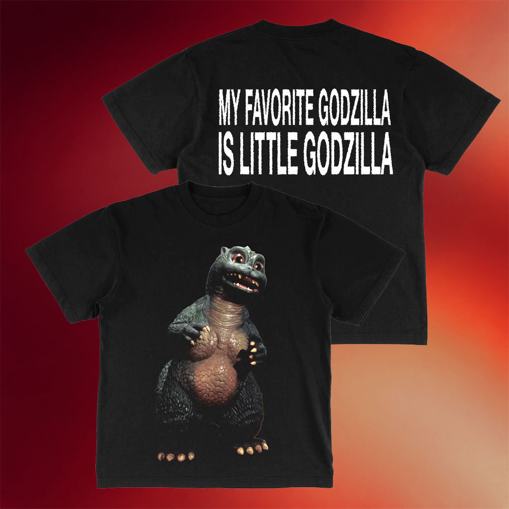 Godzilla Merch Favorite Little Godzilla T-Shirt Birthday Gift Ideas For Friends