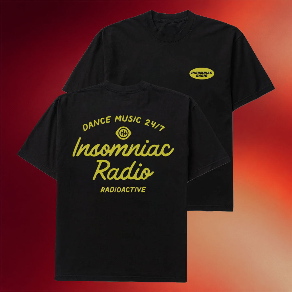Insomniac Merch Insomniac Radio 2026 Radioactive T-Shirt Present For Music Lovers