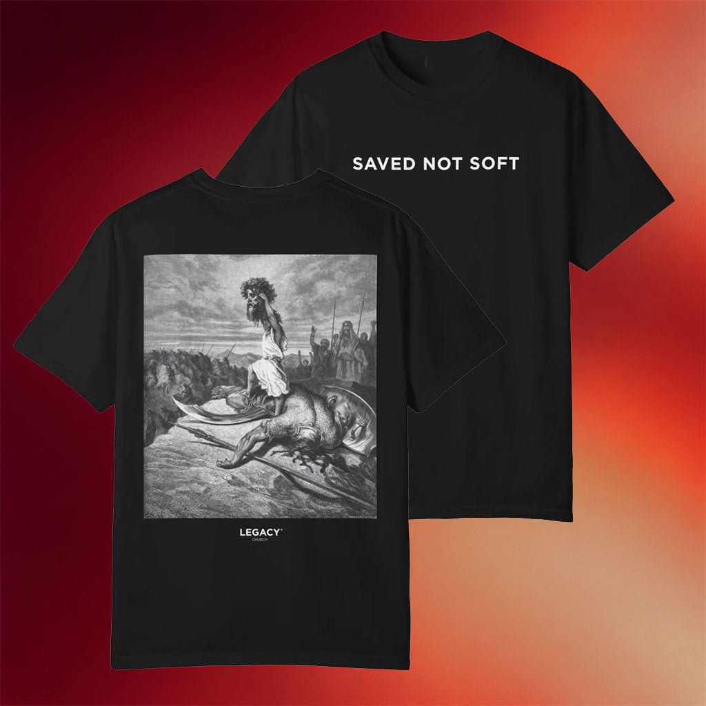Legacy Church Merch Saved Not Soft T-Shirt Present For Husband