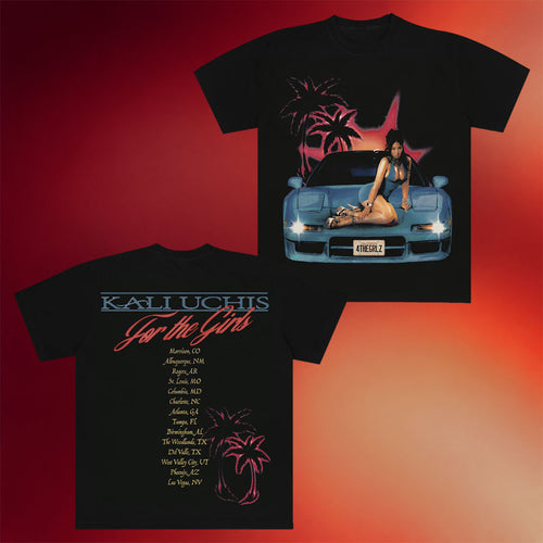 Kali Uchis Merch 2026 Black FTG Tour Dates T-Shirt For The Girls Tour Shirt Gift For Music Fans