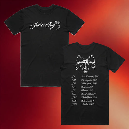 Juliet Ivy Merch Juju_s First Tour T-Shirt Juliet Ivy Shirts Gifts For Music Lovers