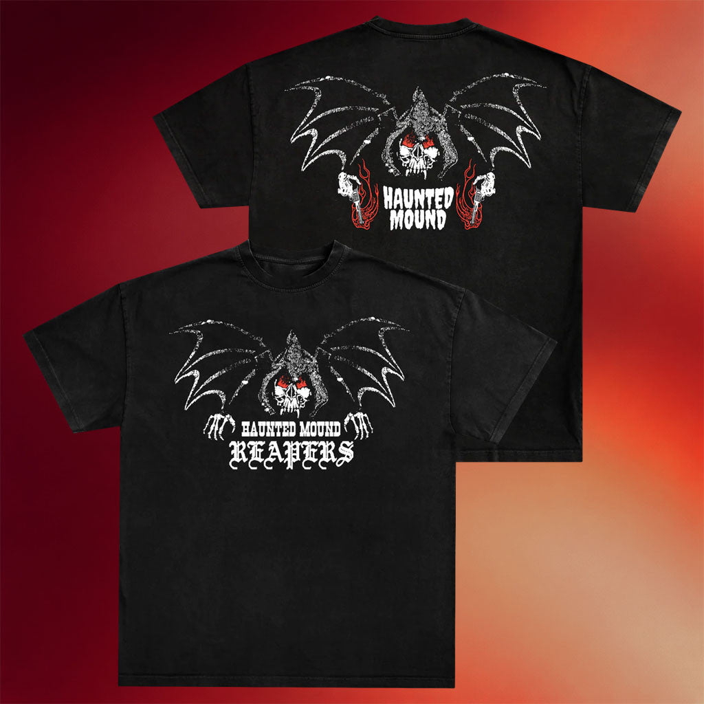 Haunted Mound Merch Reapers Black T-Shirt Haunted Mound Shirt Gifts For Him