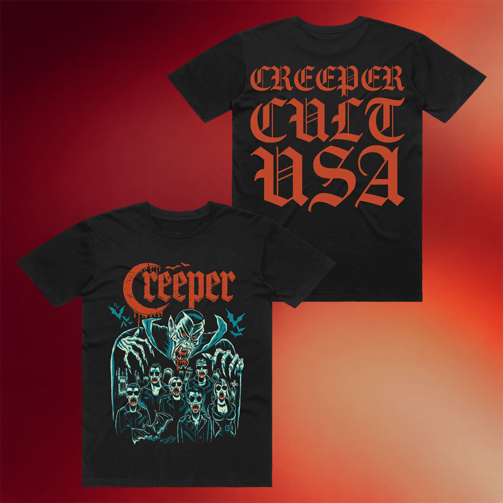 Creeper Merch 2026 Cult T-Shirt Creeper Band Shirts Gifts For Rock Lovers