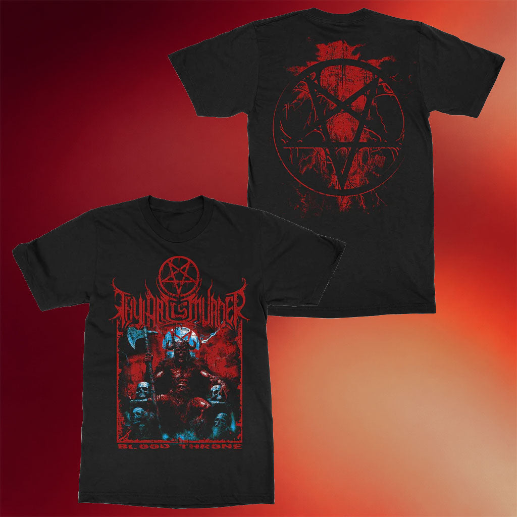 Indiemerch Merch 2026 Thy Art Is Murder Blood Throne T-Shirt Present For Band Fans
