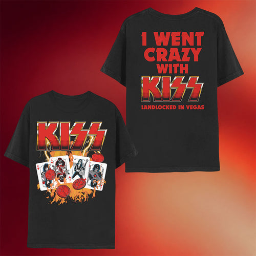 Kiss Merch I Went Crazy With Kiss Day 3 T-Shirt Cool Gifts For Rock Band Fans