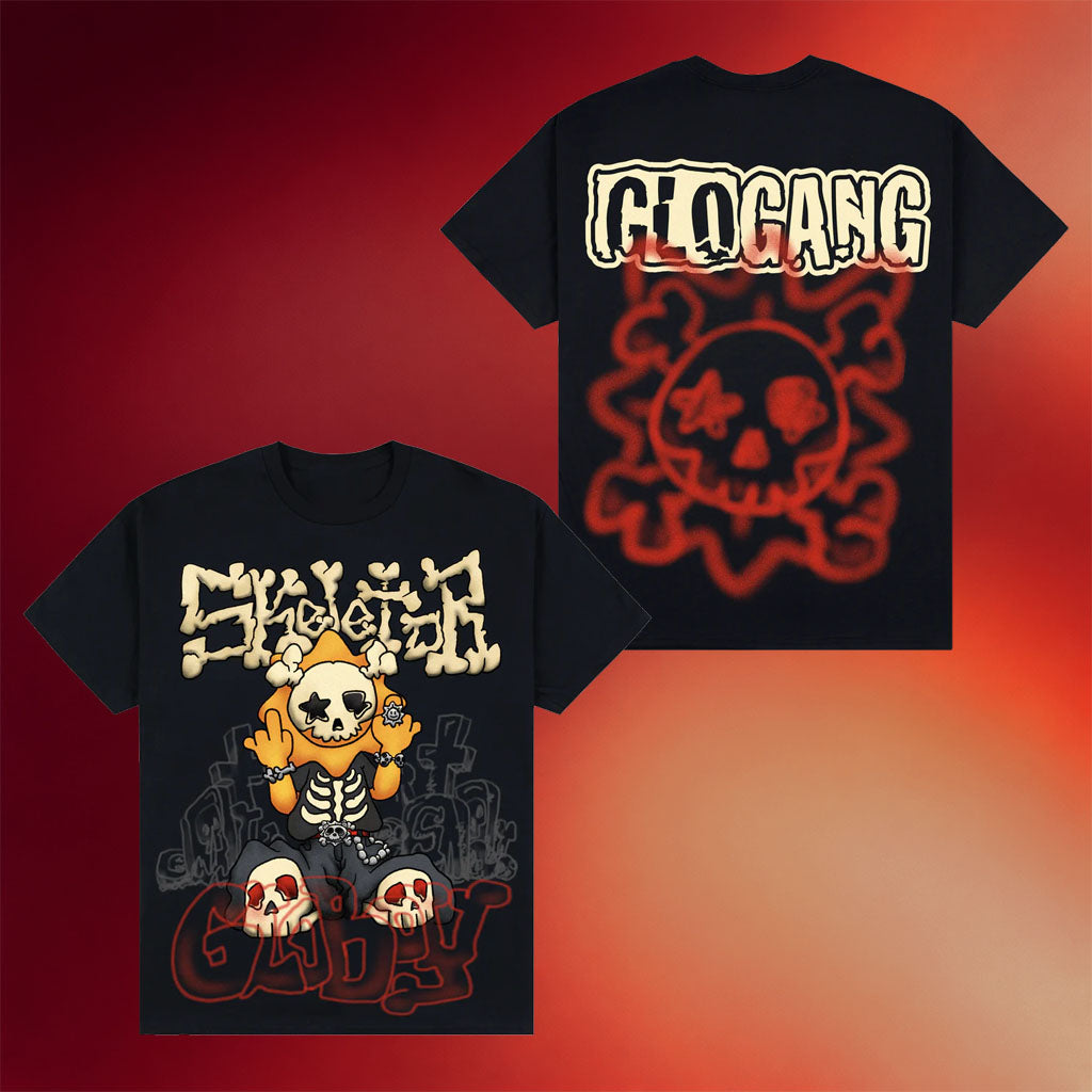 Glo Gang Merch 2026 Skeletor GloBoy T-Shirt Music Lover Gift Ideas For Him