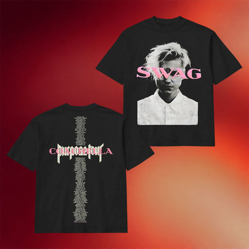 Justin Bieber Merch Purpose Tour X Swag SKYLRK T-Shirt Justin Bieber Coachella 2026 Day 2 Merch