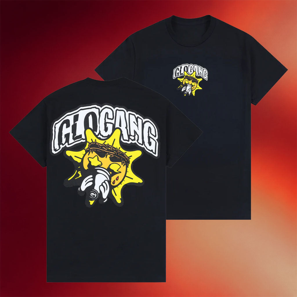 Glo Gang Merch Glo Logo 2025 T-Shirt Black Father_s Day Presents For Son