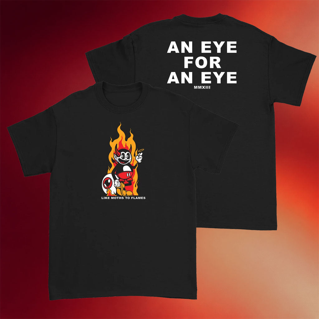 Like Moths To Flames Merch 2026 Little Devil T-Shirt Gifts For Music Lovers