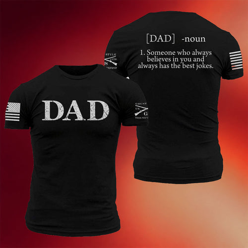 Grunt Style Merch 2026 Dad Defined T-Shirt Grunt Style Shirts Best Father_s Day Gifts