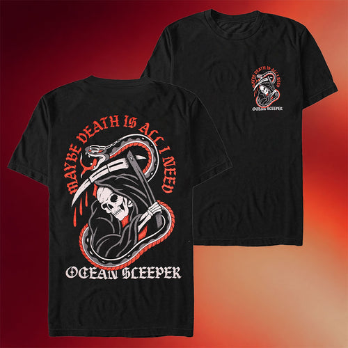 Impericon Merch Ocean Sleeper Shirt Maybe Death Is All I Need T-Shirt Gifts For Son