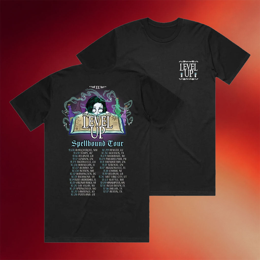 Level Up Merch Spellbound Tour Shirt Level Up T-Shirt Best Birthday Gift For Sister